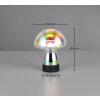Dooley Lampe à poser Luminaires Reality LED Transparent, 1 lumière