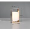 Pail Lampe à poser Luminaires Reality Nickel mat, 1 lumière