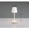 Diaz Lampe à poser Luminaires Reality LED Blanc, 1 lumière