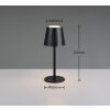 Diaz Lampe à poser Luminaires Reality LED Noir, 1 lumière