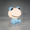 Hopper Lampe à poser Luminaires Reality LED Bleu, 1 lumière, Changeur de couleurs