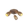 Bidar Plafonnier Luminaires Reality Brun, 3 lumières