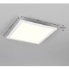 Sirius Plafonnier Luminaires Reality LED Blanc, 1 lumière, Détecteur de mouvement