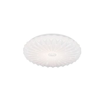 Ataris Plafonnier Luminaires Reality LED Blanc, 1 lumière, Télécommandes