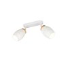 Bidar Spot de plafond Luminaires Reality Blanc, 2 lumières