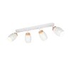 Bidar Spot de plafond Luminaires Reality Blanc, 4 lumières