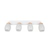 Bidar Spot de plafond Luminaires Reality Blanc, 4 lumières