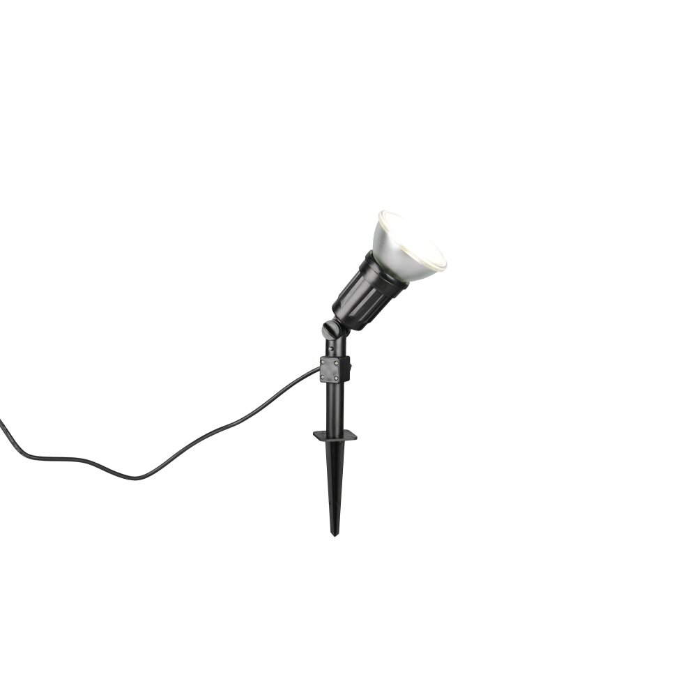 CACERES Spot de jardin Luminaires Reality LED Noir, 1 lumière main product photo
