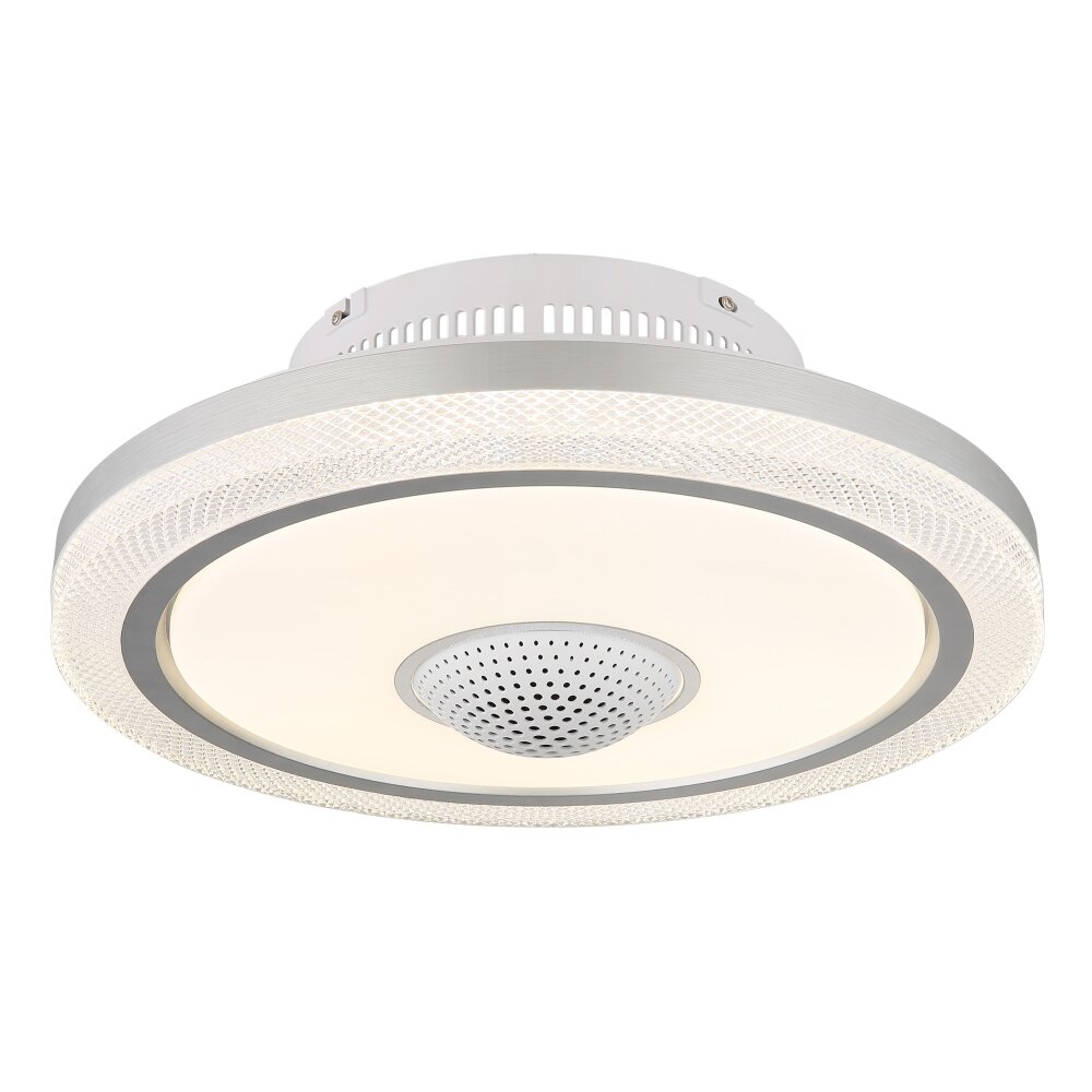 Shelly Ventilateur de plafond lumineux Luminaires Globo Lighting LED Blanc, 1 lumière, Télécommandes main product photo
