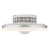 Shelly Ventilateur de plafond lumineux Luminaires Globo Lighting LED Blanc, 1 lumière, Télécommandes
