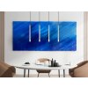Ryan Suspension Luminaires Globo Lighting Nickel mat, 4 lumières
