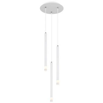 Ryan Suspension Luminaires Globo Lighting Blanc, 3 lumières