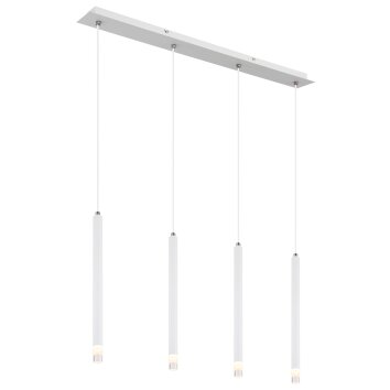 Ryan Suspension Luminaires Globo Lighting Blanc, 4 lumières