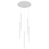 Ryan Suspension Luminaires Globo Lighting Blanc, 5 lumières