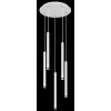 Ryan Suspension Luminaires Globo Lighting Blanc, 5 lumières
