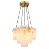 Gorley Suspension Luminaires Globo Lighting Or, 5 lumières