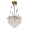 Gorley Suspension Luminaires Globo Lighting Or, 5 lumières