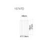Cayden Plafonnier Luminaires Globo Lighting Nickel mat, 1 lumière