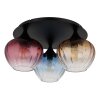 Sander Plafonnier Luminaires Globo Lighting Noir, 3 lumières