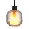 Xia Suspension Luminaires Globo Lighting Noir, 1 lumière