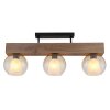 I Plafonnier Luminaires Globo Lighting Écru, Noir, 3 lumières