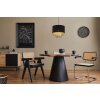 Coletta Suspension Luminaires Globo Lighting Or, Noir, 1 lumière