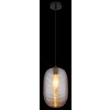Jefrey Suspension Luminaires Globo Lighting Noir, 1 lumière