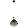 Dalton Suspension Luminaires Globo Lighting Noir, 1 lumière