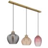 Jessica Suspension Luminaires Globo Lighting Or, 3 lumières