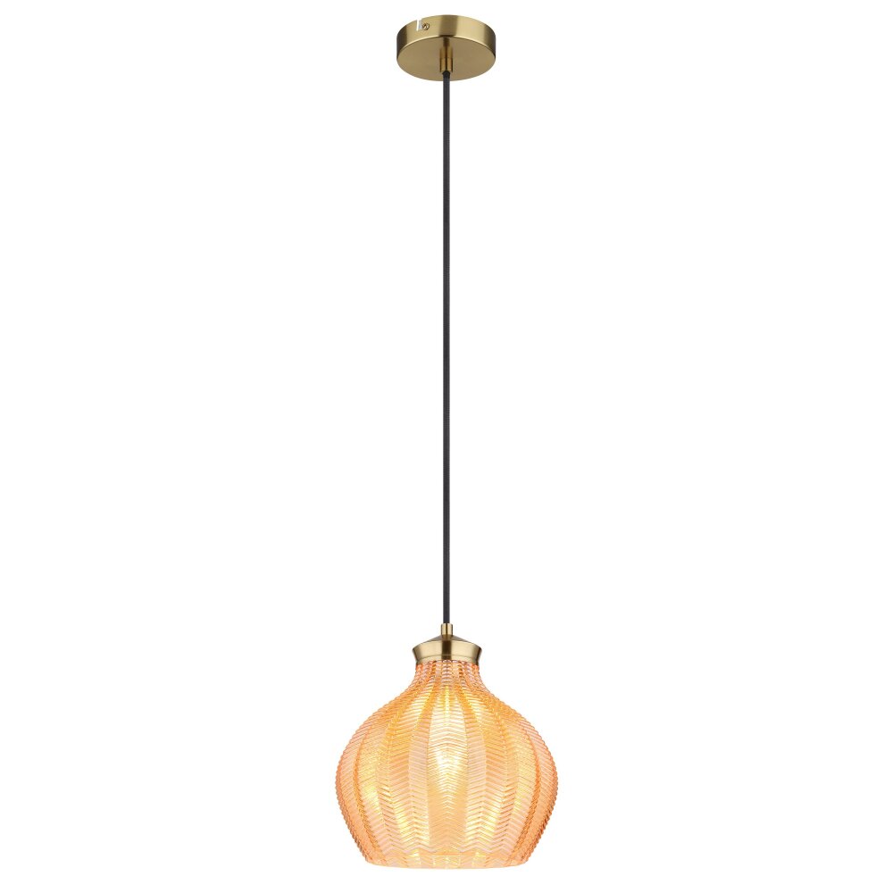 Jessica Suspension Luminaires Globo Lighting Or, 1 lumière main product photo