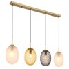 Devin Suspension Luminaires Globo Lighting Or, 4 lumières