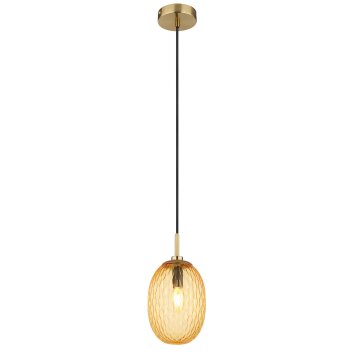 Devin Suspension Luminaires Globo Lighting Or, 1 lumière