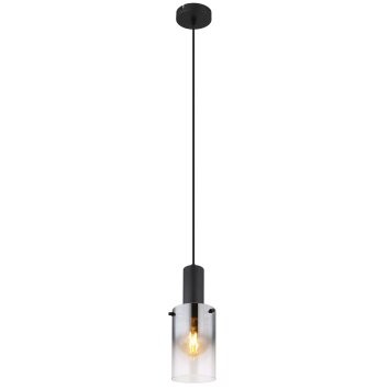 Florentina Suspension Luminaires Globo Lighting Noir, 1 lumière