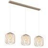 Dichti Suspension Luminaires Globo Lighting Sable, 3 lumières