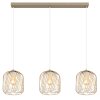 Dichti Suspension Luminaires Globo Lighting Sable, 3 lumières