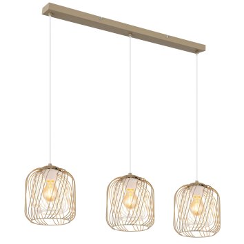 Dichti Suspension Luminaires Globo Lighting Sable, 3 lumières