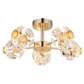 Floriella Plafonnier Luminaires Globo Lighting LED Or, 1 lumière