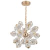 Florietta Suspension Luminaires Globo Lighting LED Or, 1 lumière