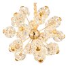 Florietta Suspension Luminaires Globo Lighting LED Or, 1 lumière