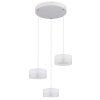 Belinda Suspension Luminaires Globo Lighting LED Blanc, 1 lumière