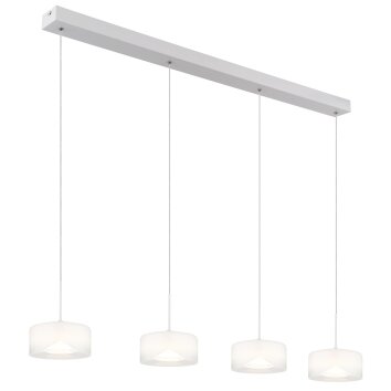 Belinda Suspension Luminaires Globo Lighting LED Blanc, 1 lumière