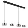 Belinda Suspension Luminaires Globo Lighting LED Noir, 1 lumière