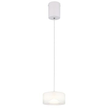 Belinda Suspension Luminaires Globo Lighting LED Blanc, 1 lumière