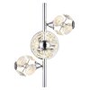 Virina Applique murale Luminaires Globo Lighting LED Chrome, 1 lumière