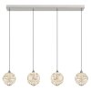 Virina Suspension Luminaires Globo Lighting LED Chrome, 1 lumière