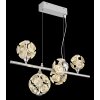 Virina Suspension Luminaires Globo Lighting LED Chrome, 1 lumière