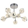 Virina Plafonnier Luminaires Globo Lighting LED Chrome, 1 lumière