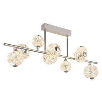 Virina Plafonnier Luminaires Globo Lighting LED Chrome, 1 lumière
