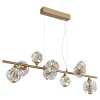 Virina Suspension Luminaires Globo Lighting LED Or, 1 lumière