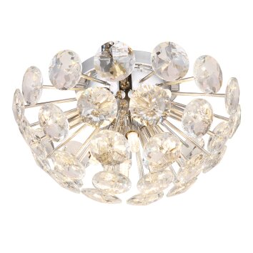 Virina Plafonnier Luminaires Globo Lighting Chrome, 10 lumières
